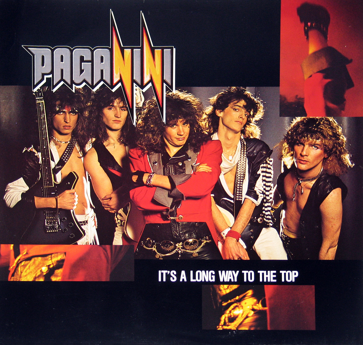 Album Front Cover Photo of PAGANINI - It's a long way to the Top 
